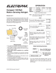 Desa Compact 150 Watt Motion Sensing Halogen 5511 User's Manual