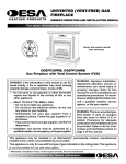 Desa CGEFP33PRB User's Manual