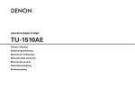 Denon TU-1510AE User's Manual