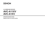 Denon AVC-A1XV User's Manual