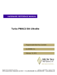 Delta Tau PMAC2 User's Manual