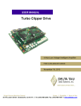 Delta Tau TURBO CLIPPER DRIVE User's Manual