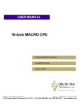 Delta Tau 16-AXIS User's Manual