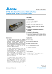 Delta Electronics SPBD-155F4J1RT User's Manual