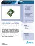 Delta Electronics Series L36SA User's Manual