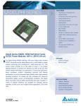 Delta Electronics Series H48SN User's Manual