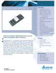 Delta Electronics Series 240W User's Manual