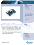 Delta Electronics S36SS User's Manual