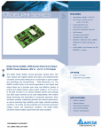 Delta Electronics Q48DC User's Manual