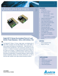 Delta Electronics NC15 Series User's Manual