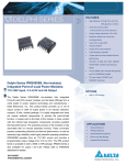 Delta Electronics IPM24S0B0 User's Manual