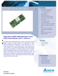 Delta Electronics E48SR User's Manual