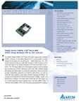 Delta Electronics V48SR User's Manual