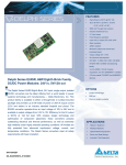 Delta Electronics E24SR User's Manual