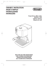 De'Longhi Pump-driven Coffee Maker User's Manual