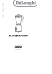 De'Longhi KF8150M User's Manual