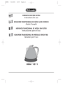 De'Longhi KBM 1511 User's Manual