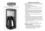 De'Longhi DC77TC User's Manual