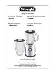 De'Longhi DBL750 Series User's Manual