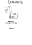 De'Longhi CTM 4023 User's Manual