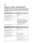 Dell PowerEdge R715 Statement of Volatility