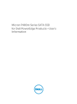Dell PowerEdge M520 User's Information