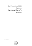 Dell PowerEdge C6220 Hardware Owner's Manual