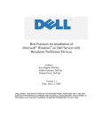 Dell PowerEdge 2970 Installation Manual