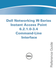 Dell PowerConnect W-IAP104/105 CLI Reference Guide