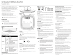 Dell PowerConnect W-AP224/225 Installation Manual