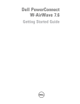 Dell PowerConnect W-Airwave 7.6 Getting Started Guide