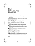 Dell OptiPlex XE (Early 2010) Watchdog Timer User's Manual