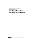 Dell 64-Bit Installation Instructions