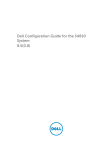 Dell Force10 S4810P Configuration manual