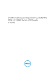 Dell Force10 Configuration manual