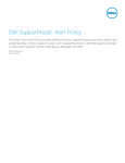 Dell SupportAssist Version 2.0 For OpenManage Essentials Technical White Paper