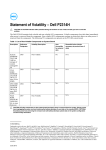 Dell P2314H Monitor Statement of Volatility