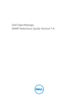Dell OpenManage Server Administrator Version 7.4 SNMP Reference Guide