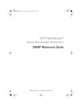 Dell OpenManage Server Administrator Version 6.0.1 SNMP Reference Guide