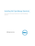 Dell v1.2 Installation Manual