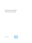 Dell Networking Z9500 Getting Started Guide