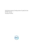 Dell Networking Z9500 Configuration manual