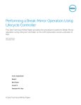 Dell Lifecycle Controller 2 Version 1.3.0 Operation Manual