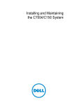 Dell C7004/C150 Installation Manual