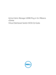 Dell Active Fabric Manager CLI Guide