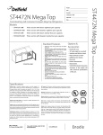 Delfield ST4472N-24M User's Manual