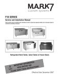 Delfield F18BC User's Manual