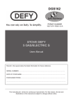 DEFY DGS162 User's Manual
