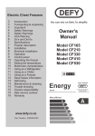 DEFY CF210 User's Manual