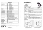 Datalogic Scanning TC1100-1100 User's Manual